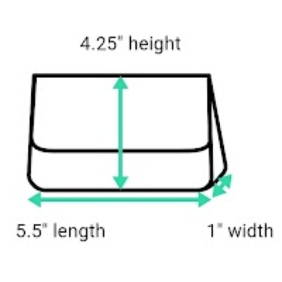 Lulu Guinness Black Coin Purse - Picture 6 of 7